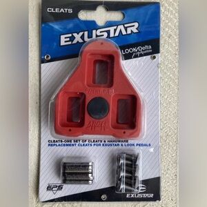 Exustar Look Delta Road Cleats Pedal Cleat Exustar Delta Look Float E-ARC1 NIB